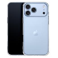 Skaidrus Anti Shock 1,5 mm dėklas su kameros apsauga iPhone 17 Pro 6,3" / iPhone 18 Pro 6,3"