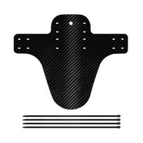 Folding Bicycles Mudguard Bicycles Mudguards Ridings Adjustable Bikes Mud Guard Front Rear Mud Guard for Mountain Bikes 1 black