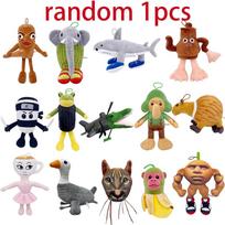 New Tung Tung Sahur Plush Doll Juguete TungTung Sahur Tralalero Tralala Shark Toy Plushie Plush Animals For Kids Christmas Present beige