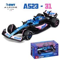 Bburago 1:43  Rb20 Sf24 W14 W13 Sf23 Mcl60 Rb19 Rb18 W12 F1 Racing Formula Car Static Simulation Diecast Alloy Model Car black