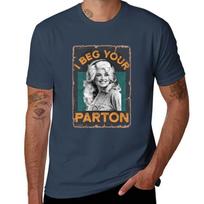 Retro Vintage I Beg Your Partons Gift Tshirt Basic Plain Tee For Spring And Summer S brown