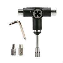 Skate Tool with Ratchet Ratcheting Allen Key Multifunction for Skateboarders, juoda