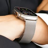 Biltin Apple Watch Metalinis Magnetinis Dirželis Ultra Titano 10 9 8 Se Ultra Black/44/45/46/49Mm white