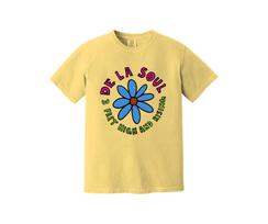 De La Soul Heavyweight T Shirt - 3 Feet High and Rising, Stakes Is High, ATCQ S beige