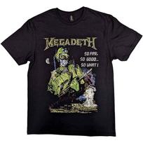 Megadeth Sfsgsw Explosion Vintage Tee T-Shirt Mens Unisex XXXL black