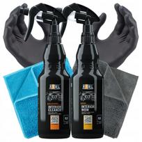Automobilio salono plastiko valymo rinkinys ADBL Interior Cleaner + WOW Cockpit