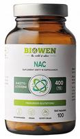 Maisto papildas BIOWEN N-acetil-L-cisteinas (NAC) 400 mg, 100 kapsulių