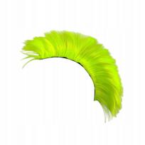 Perukas šalmui, šviesiai žalias, cosplay vakarėliams