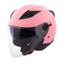 Atviras motociklo šalmas W-TEC BARCELA CARMESI, dydis L