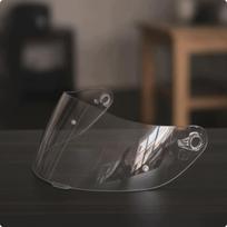 Motociklo šalmo skydelis, lengvai montuojamas