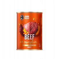 Šunų konservai JOHN DOG su jautiena ir moliūgu, 400 g