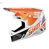 Motokroso šalmas SHOT LITE ULTRA ORANGE PEARLY, M dydis