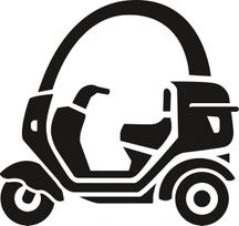 Lipdukas be fono automobiliui, motociklui, motoroleriui, 14 x 14,9 cm