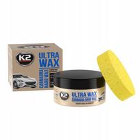 Automobilių kietasis vaškas K2 Ultra Wax su karnauba, 250 g