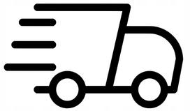 Lipdukas be fono automobiliui, motociklui ar šalmui COURIER MAIL BUS, 8 x 13,7 cm