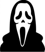 Lipdukas be fono automobiliui, motociklui ar šalmui MASK SPIRIT, 12 x 10,4 cm