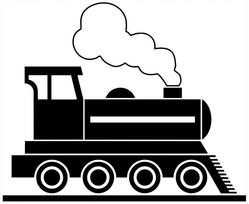 Lipdukas automobiliui, motociklui ar šalmui TRAIN tramvajus, 13 x 15,9 cm