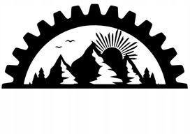 Lipdukas be fono LANDSCAPE MOUNTAINS, 10 x 22 cm, automobiliui, šalmui, nešiojamam kompiuteriui