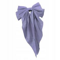Šalmo dekoracija su kaspinu, didelis violetinis lankelis