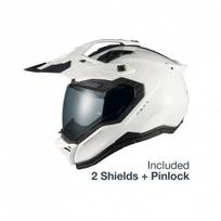 Motociklininko šalmas Nexx X.Rally Pro Carbon, balta, XL dydis