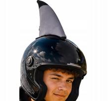 Dviračio šalmo dekoracija SHARK su lipduku