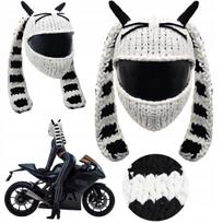 Balta White Rider šalmo kepurė
