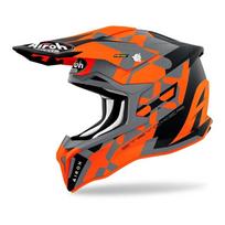 Motociklo šalmas Airoh STRYCKER XXX oranžinis matinis
