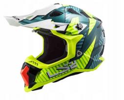 Motokroso šalmas LS2 MX700 Subverter Evo Astro Cobalt, XXL