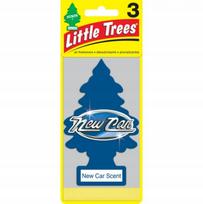 Automobilio kvapukas Little Trees eglutė, „New Car Scent“, 3 vnt.