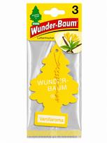 Automobilio kvapai WUNDER BAUM Vanillaroma, Kalėdų eglutės formos, 3 vnt.