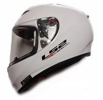 Motociklo šalmas LS2 FF323 Arrow R, baltas, S dydis, trijų kompozitų