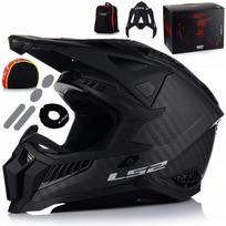 Motociklininko šalmas LS2 MX703 Carbon X-Force, matinė spalva, enduro/cross/keturračiams