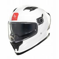 Viso veido šalmas MT Helmets BRAKER SV, baltas, XL, ECE 22.06