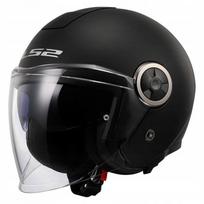 Atviras šalmas LS2 OF620 Classy matinės juodos spalvos, ECE 22.06 sertifikuotas