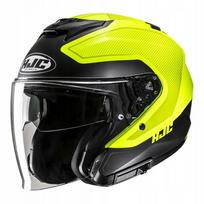 Motociklininko šalmas HJC I31 TEVIS, juodas/geltonas