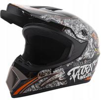 Kroso šalmas, juodas, XL (61–62 cm), keturračiams, motociklams, BMX, paspirtukams