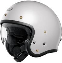Motociklininko šalmas SHOEI J.O2, atviras, baltas