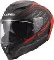 Motociklo šalmas LS2 FF807 Dragon, integralinis, XS (53-54 cm), tamsus stiklas, ECE