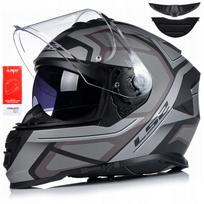Motociklininko šalmas LS2 FF800 Storm Classy su blendą rX