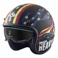 Atviras motociklo šalmas NOS NS-1 American Heavy, dydis L
