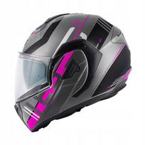 Motociklininko šalmas GIVI X.30 Pulsar Lady su atlenkiama pale ir slankiojančia smakro apsauga