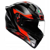 Motociklininko šalmas AGV K-1 L Fastlap juodas/pilkas/raudonas E2206