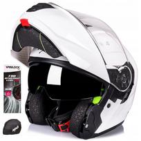 Motociklininko šalmas JAW HELMET BLEND NAXA FO7/C su Pinlock, dydis S