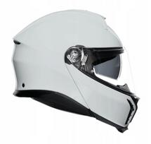 Motociklininko šalmas AGV TOURMODULAR, baltas
