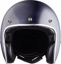 Atviras motociklo šalmas AJS VINTAGE JET, L dydis