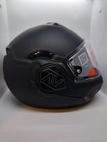 Motociklininko šalmas LS2 FF906 ADVANT, 3XL, juodas matinis, su PINLOCK ir BLEND funkcijomis