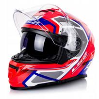 Motociklo šalmas LS2 FF800 STORM FASTER, raudonas/mėlynas, integralaus tipo