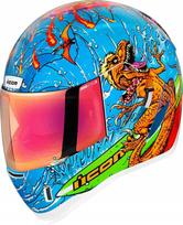 Motociklininko šalmas Icon Airform Dino Fury, M dydis