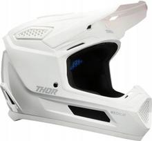 Kroso šalmas THOR FLEET WHITEOUT blizgus, M dydis, 0110-9395