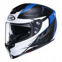Motociklininko šalmas HJC RPHA 70 Sampra, baltas mėlynas, XS